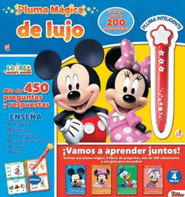 PLUMA MÁGICA DE LUJO LA CASA MICKEY MOUSE