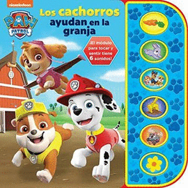 LOS CACHORROS AYUDAN EN LA GRANJA