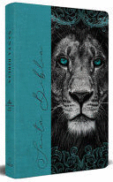 BIBLIA RVR 1960 LETRA GRANDE, TAMAÑO MANUAL, TAPA DURA DE TELA LEÓN AGUAMARINA / SPANISH BIBLE RVR 1960 HANDY SIZE LARGE PRINT HARDCOVER CLOTH LION AQUAMARI