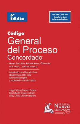 CÓDIGO GENERAL DEL PROCESO CONCORDADO