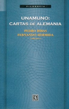 UNAMUNO: CARTAS DE ALEMANIA