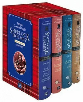 SHERLOCK HOLMES (4 VOLUMENES ) OBRAS COMPLETAS