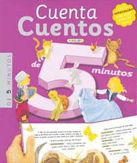 CUENTA CUENTOS DE 5 MINUTOS -D-. (CON LA ENTONACIÓN ADECUADA PARA LOS  TEXTOS). TL-527-2. Libro en papel. 9788498065374 Librería Profitécnicas