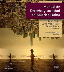 MANUAL DE DERECHO Y SOCIEDAD EN AMÉRICA LATINA