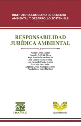 RESPONSABILIDAD JURÍDICA AMBIENTAL